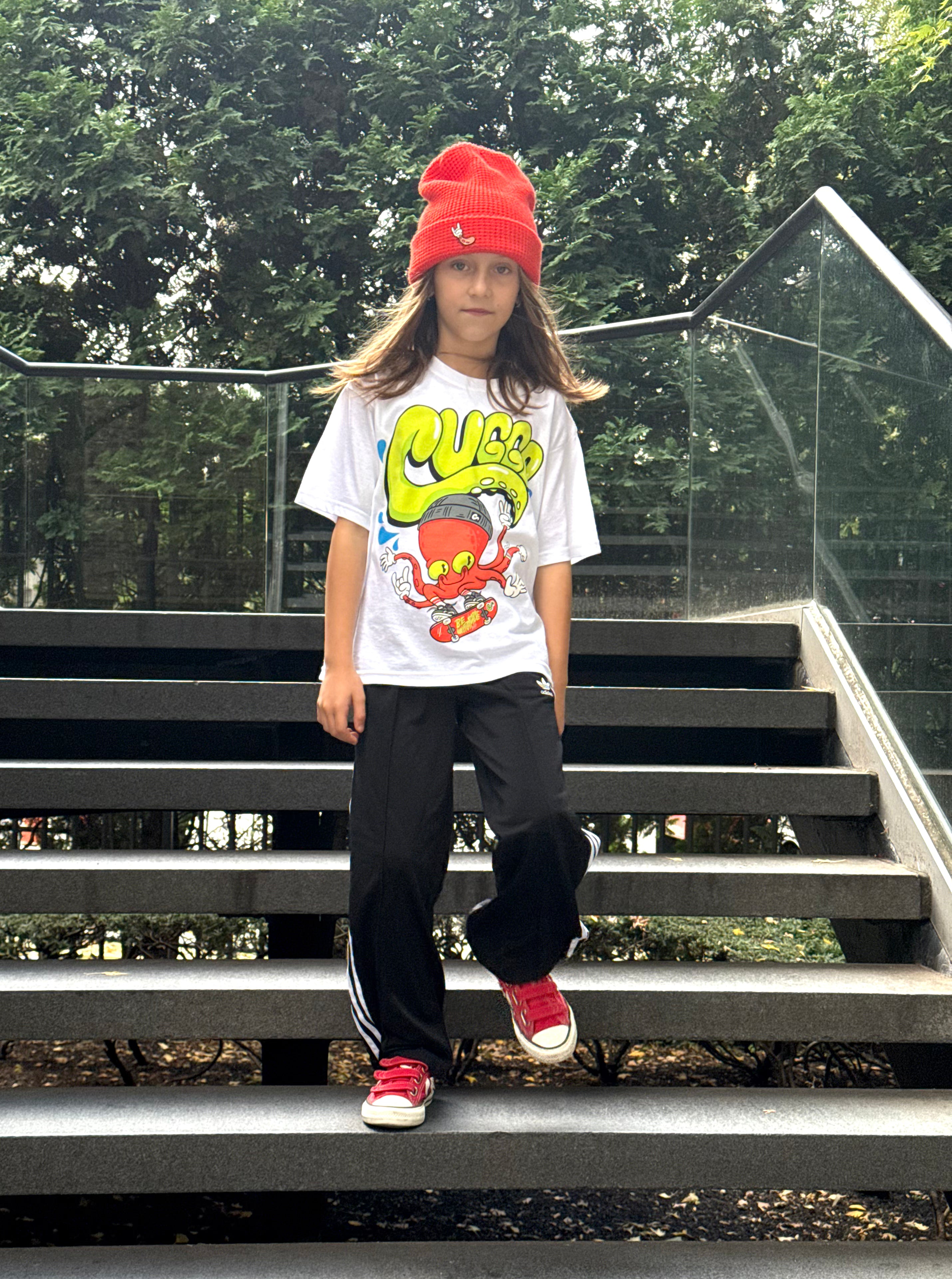 Octo-Skate T-shirt - White