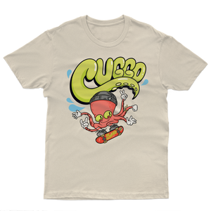 Octo-Skate T-shirt - Sand