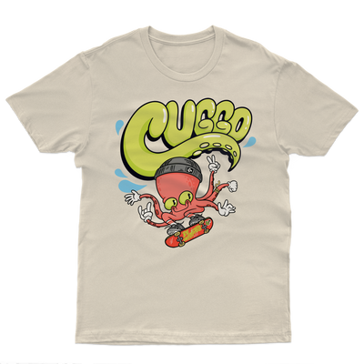 Octo-Skate T-shirt - Sand
