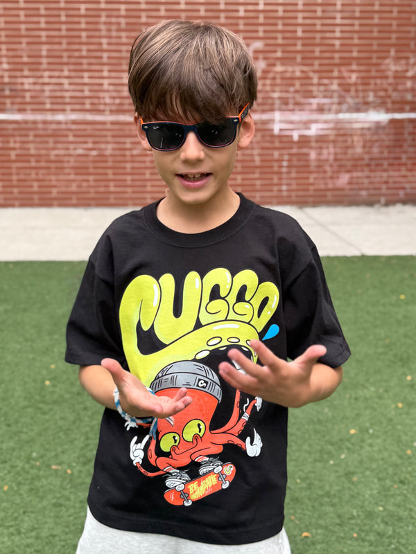 Octo-Skate T-shirt - Black