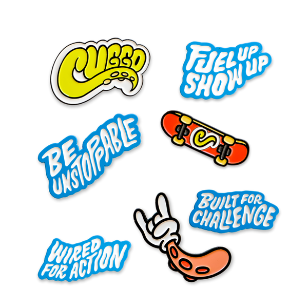 CUGGO Pin Collection – Set of 7
