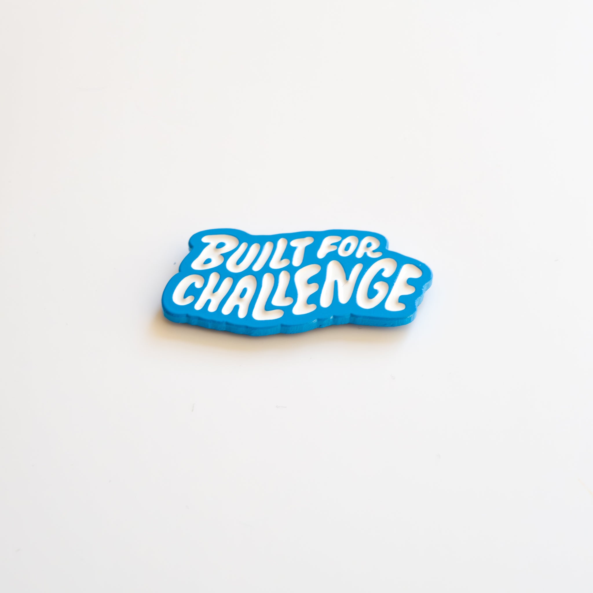 'Built For Challenge' Pin