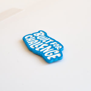 'Built For Challenge' Pin