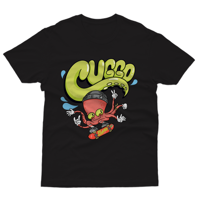 Octo-Skate T-shirt - Black