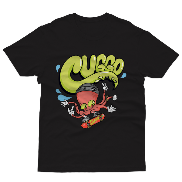 Octo-Skate T-shirt - Black