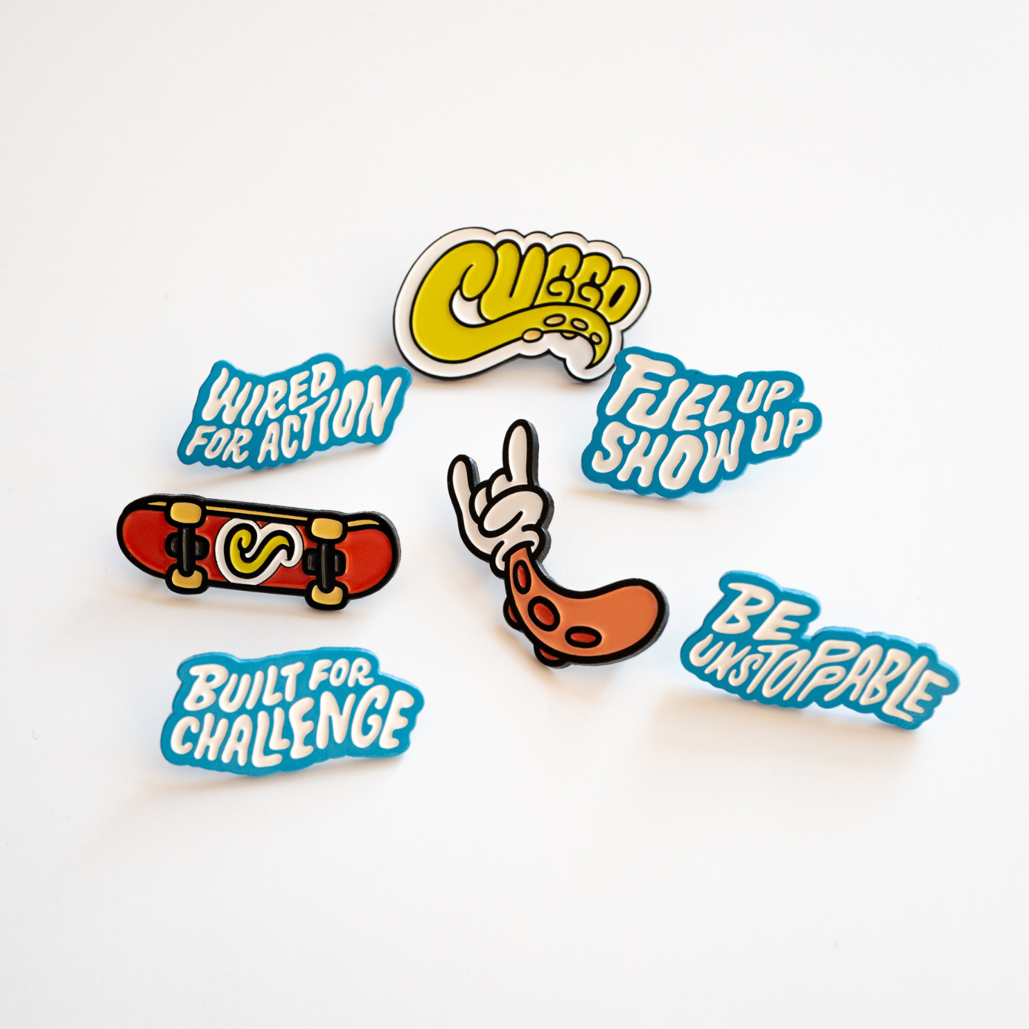 CUGGO Pin Collection – Set of 7